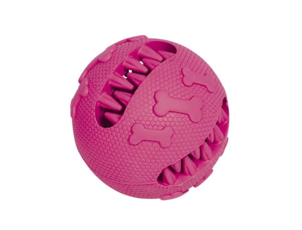 Vollgummi Ball, pink, Ø7cm