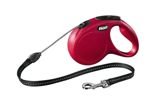 Flexi "NEW CLASSIC" mit Seil rot