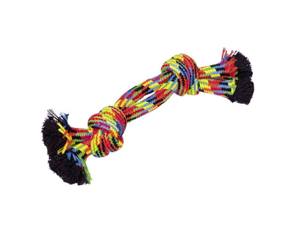 Rope Toy doppelt, 2 Knoten, 30cm
