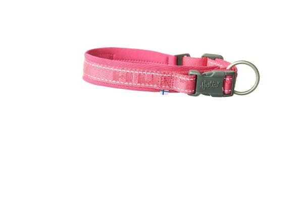 HURTTA Hundehalsband Casual half ECO ruby, 25-35 cm