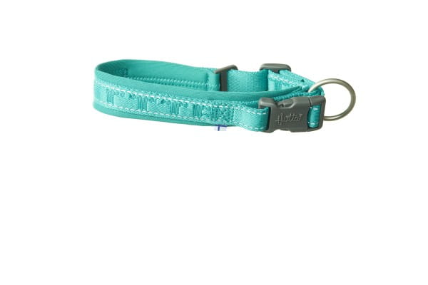 HURTTA Hundehalsband Casual half ECO peacock, 20-30 cm