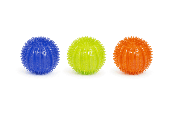 Nobby Spiky Ball "Flash & Glow", 1 Stk.
