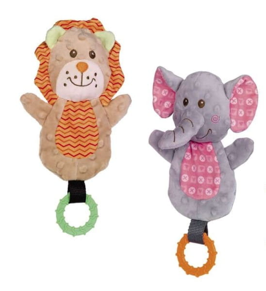 Nobby Plüschtiere Löwe oder Elefant 27cm, Zufallsartikel, 1St.