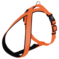 Nobby Komfort Geschirr "Cover" neon orange Bauch: 40-60cm