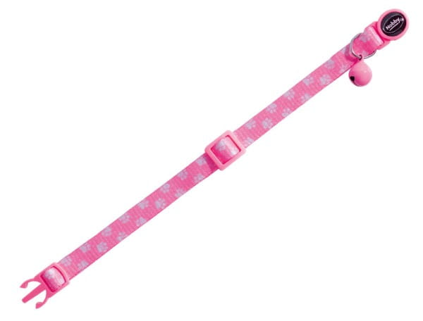 Katzenhalsband "Paw Pink"