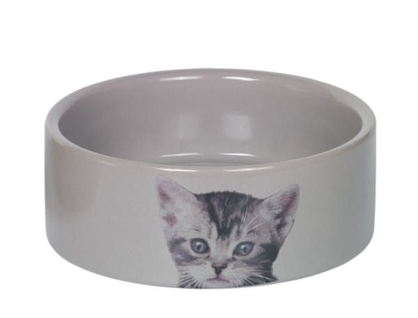 Katzen Keramik Napf "Cute"