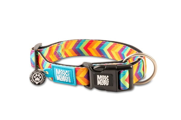 Max & Molly Smart ID Halsband - Summertime/XS