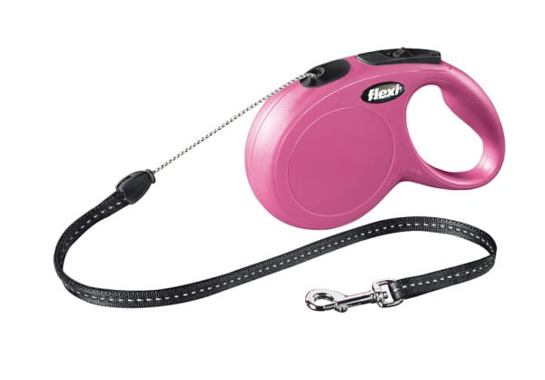 Flexi NEW CLASSIC S, Seil 8m, pink
