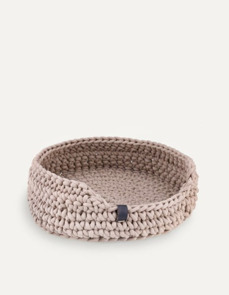 Lillabel Katzenbett Cotton recycelte Baumwolle, beige