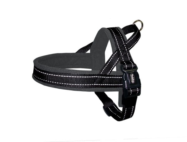 Nobby NORWEGER Geschirr "CLASSIC REFLECT SOFT" schwarz